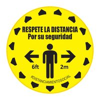 500MM Social Distance Sticker ES